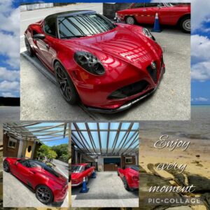 ちとせ105 Alfaromeo 4C 2015yrs launch edition