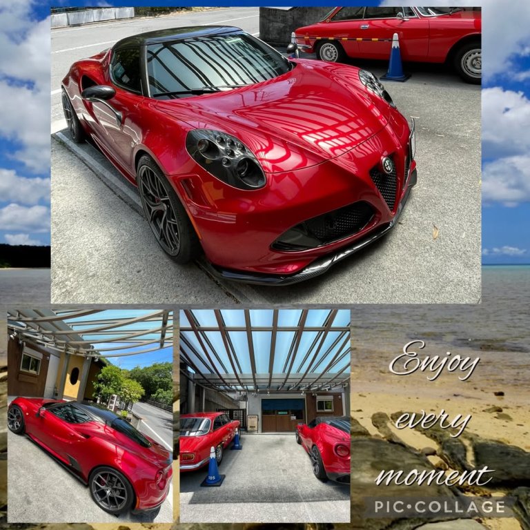 ちとせ105 Alfaromeo 4C 2015yrs launch edition
